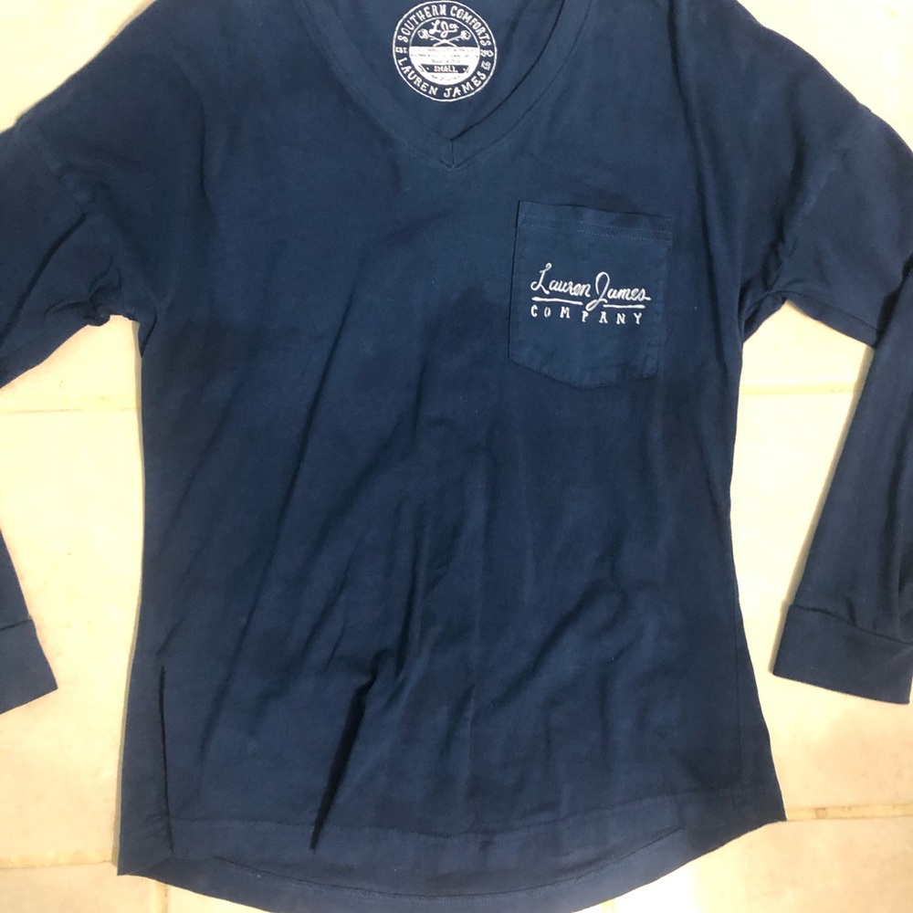Navy long sleeve